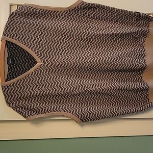 Boss Sweater Vest Herringbone Design. NWOT.